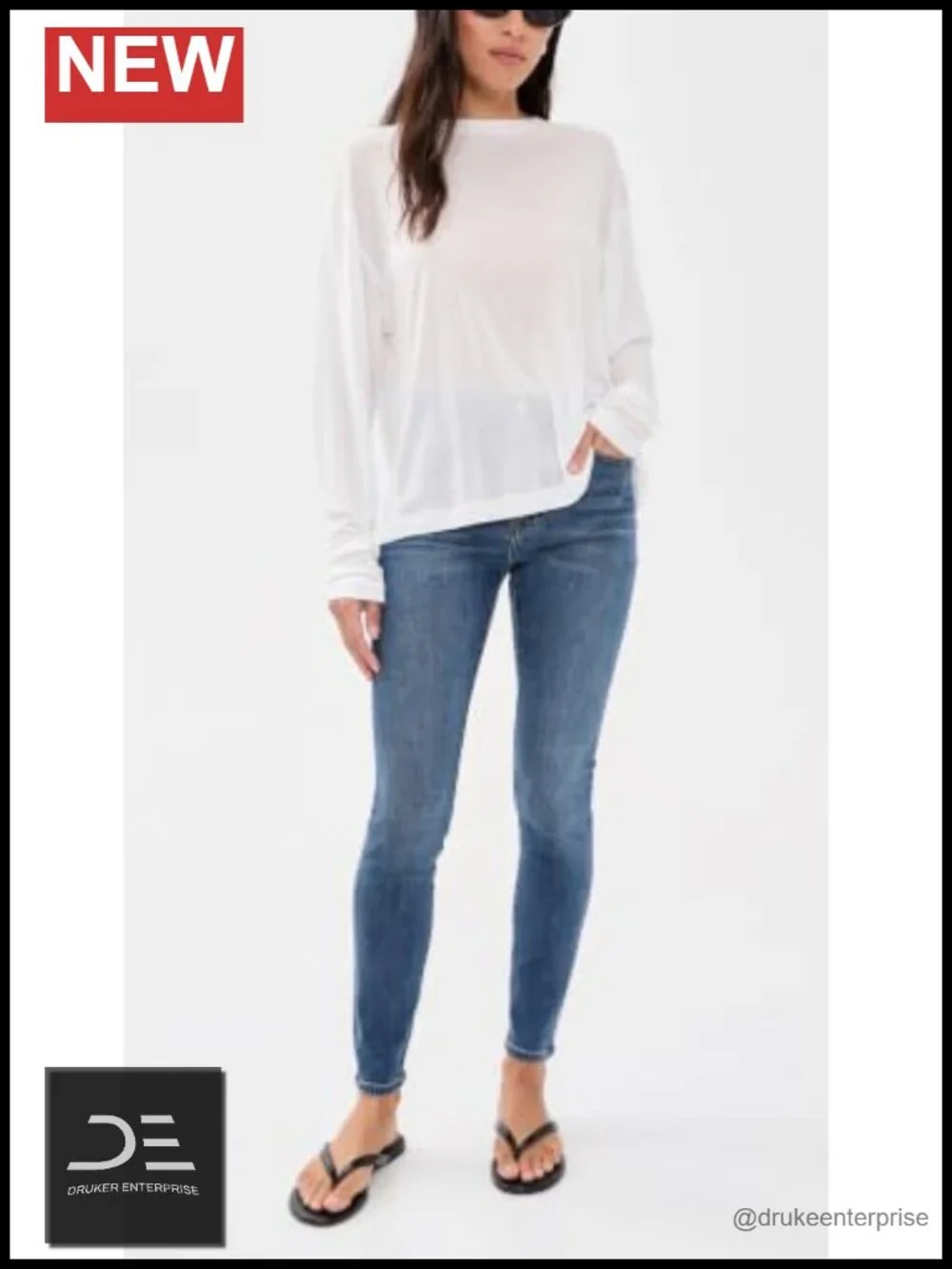Good Legs Skinny Jeans Mid-Rise 98% Cotton Low-Stretch 5-Pocket